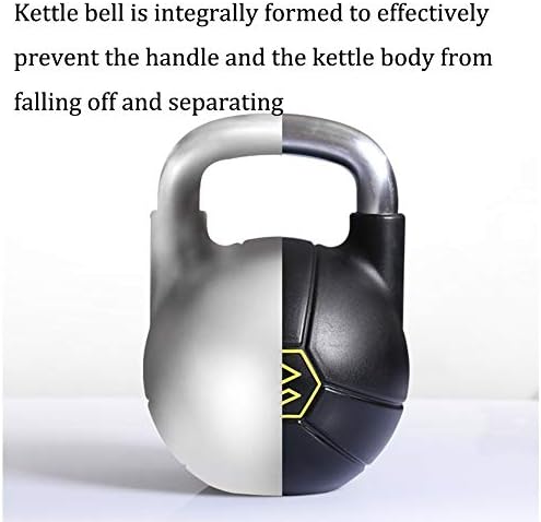 Kettlebells WXYZ CPU All-Steel Borracha, alça de revestimento de base aumentada, treinamento muscular masculino e feminino 8 kg, 12 kg, 16 kg, 20 kg, 24 kg