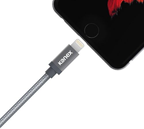 Kanex Charge & Sync Lightning to USB Cable - cinza, 6 polegadas