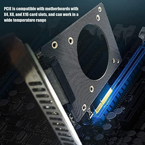 PH46 PCIE X4 para NVME RISER CARDE SSD CARTÃO DE EXPANSÃO HOLTS, boa dissipação de calor, Suporte a U2 NVME SSD Card para Win