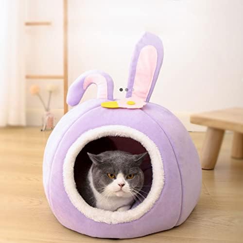 Cama de gato Comeone para gatos internos, lavável máquina, camas de gato para gatos internos ou cães pequenos, filhote,