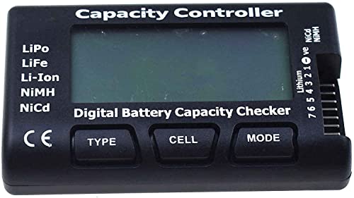 1-7s Indicador de tensão de potência da capacidade de bateria digital