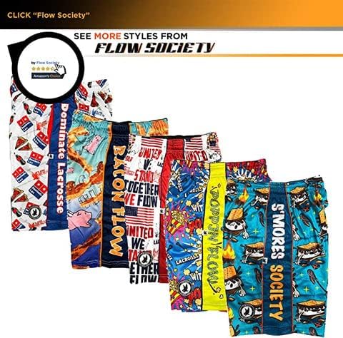 Sociedade de Flow Call of Flow Boys Lacrosse Shorts | Shorts LAX de meninos | Shorts de lacrosse para meninos | Shorts atléticos para