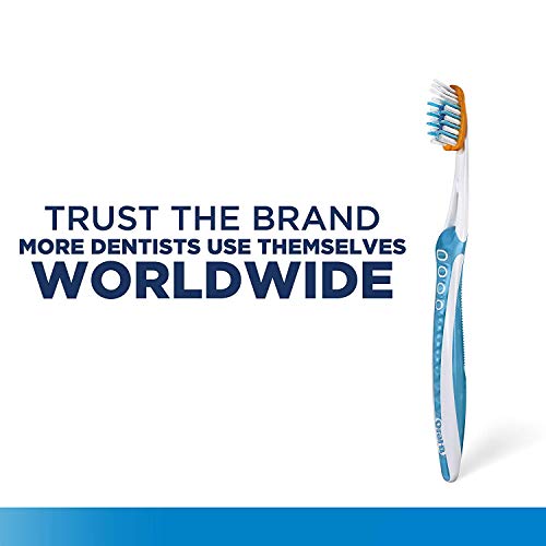 Escova de dentes clínica pró-flexível Oral-B Pro-Health Advanced, macaco-pacote de 6
