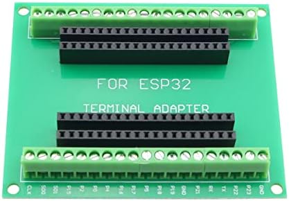 ZCZQC 2PCS ESP32 BURANHO GPIO 1 em 2 por 38pin, PCB de camada dupla, foi soldada