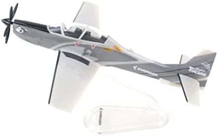 RCESSD COPY Airplano Modelo 1/100 Escala para Embraer A-29 Super Tucano Fighter Coleção de modelos de aeronaves estáticas de microplano