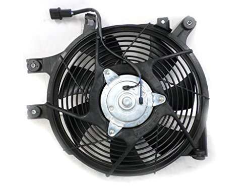 Montagem do ventilador de condensador A/C - Pacífico Best Inc. Compatível/Substituição para MR513487 98-04 Mitsubishi Montero