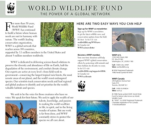 Tinta do calendário, preguiças do calendário de parede WWF 2023