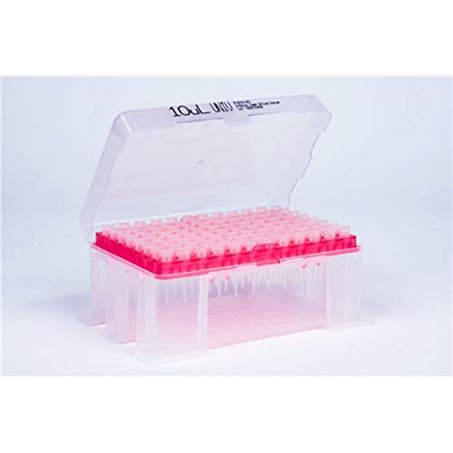 BioTix M-1250-9FC96 UTIP Filter Pipette Dips, ajuste universal, baixa retenção, x-resin, filtrado, pré-estéril, 1250µl