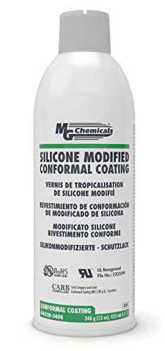 MG Chemicals - 422B -340G 422B Silicone Coating, claro, 340 gramas de aerossol
