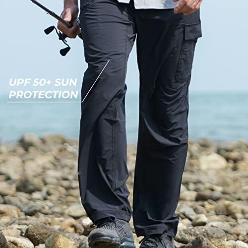 Calças de caminhada de pesca de crista de vento kastking, repelente de água, calças de escalada de viagens leves, UPF 50+