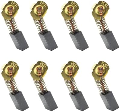 8-PACK Durable CB154, CB-154 Replacement Carbon brushes Compatible with Makita 181048-2/181047-4/194986-9/957805410, Replaces CB153,