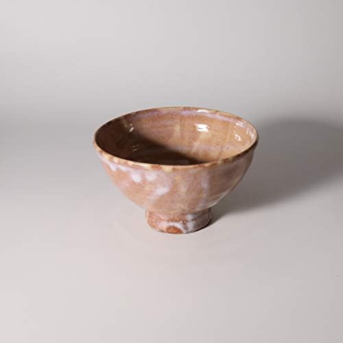 Ido Matcha Chawan Teabowl feito por Keien Kaneta. Hagi Yaki Cerâmica japonesa.