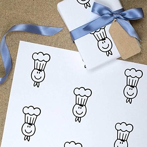 Azeeda 4 x 'Happy Chef' Tags/etiquetas