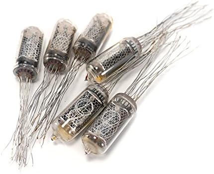 6 PCs não soldados novos tubos Nixie in-8-2 dígitos neon soviéticos