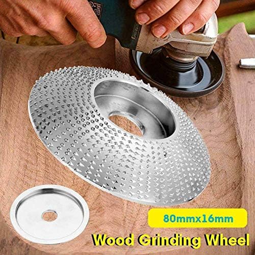 Xucus carboneto lixamento de madeira disco de modelagem para moedor de ângulo/roda de moagem de madeira JDH99 -