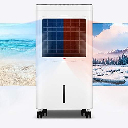 Fan Mazhong Aquecimento portátil de ar condicionado e resfriamento de resfriamento duplo [branco]