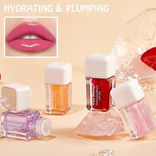 Zarics hidratando óleo de lábio, tonalidade labial hidratante Lip Lip Gloss Transparent Lip Care Balmo Lip Balmo