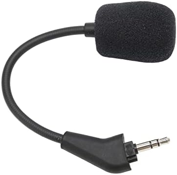 Substituição de microfone para jogos Substituição de microfone estável de 3,5 mm com redução de ruído para HS50
