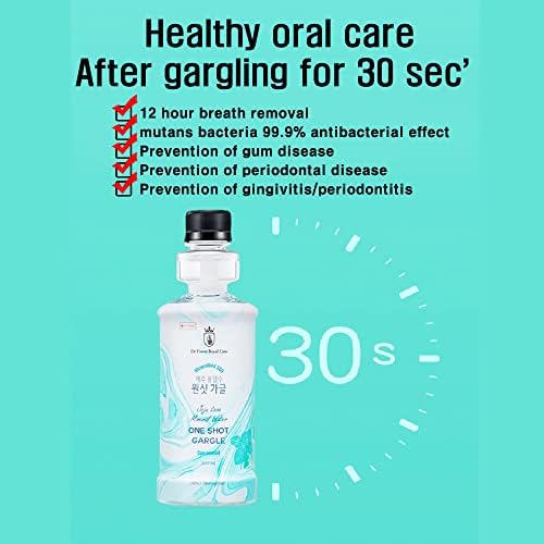 Dr. Forest Royal Care Jeju Water One Shot Gargary & Mouth Washash Spearmint