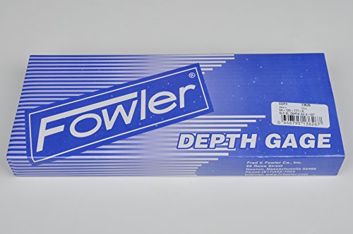 Fowler 54-125-777-0, medição digital de profundidade X de profundidade com 0-22 /558mm Faixa de medição