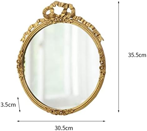 Llryn Round Antique French Gold emoldurado para a parede de decoração da parede