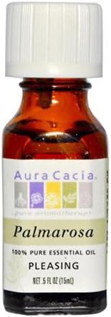 Aura Cacia Óleo Essential Puro, palmarosa.5 onça fluida