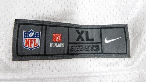 2012 San Francisco 49ers 91 Game usou White Jersey XL DP32791 - Jerseys de Jerseys usados ​​na NFL não assinada