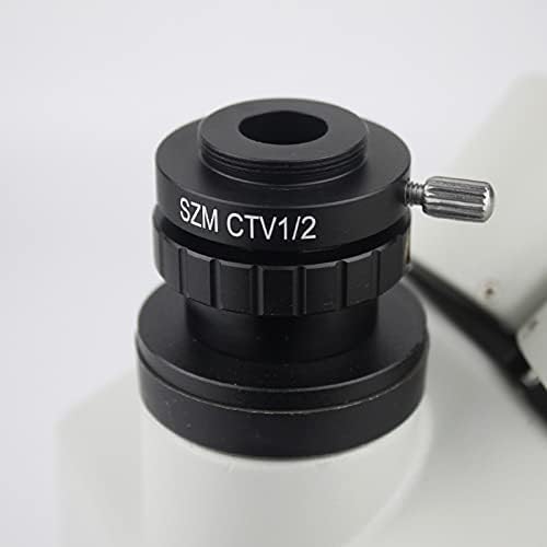 Equipamento de microscópio de laboratório 0,3x 0,5x 1/2 1/3 1x Adaptador de lentes C-Mount Adaptador Microscópio de vídeo Acessórios para microscópio de vídeo