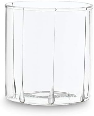 Borosil VDBT305 VISÃO DECO TOMPBLER BELE [Conjunto de 6] - Drinkware leve e durável, resistente ao odor, lava -louças