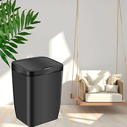 UXZDX Lixo automático sem toque pode sensor de movimento de indução inteligente Trash pode reciclar lixo de lixo de cozinha de