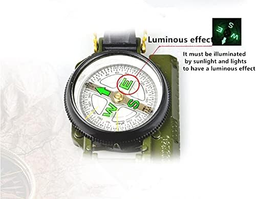 Dagijird Outdoor Mini Compass Navigation Tool Militar