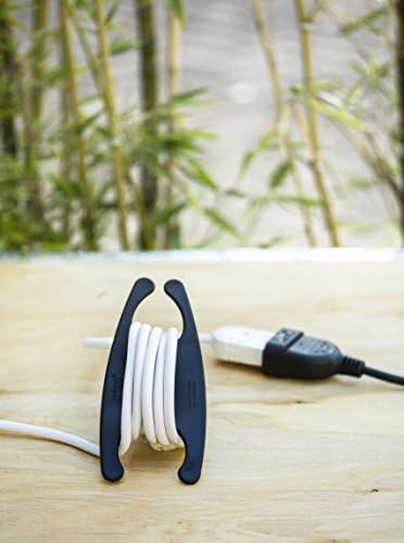 Bobino Cord Wrap - Múltiplas cores - Gerenciamento/organizador elegante de cabos e fios