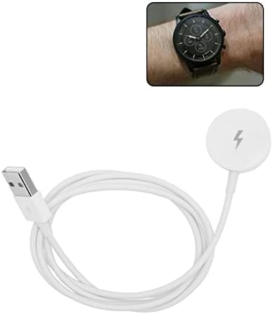 Assista Charger de Fossil Gen, Dock de carregamento magnético portátil Smart, Stand do carregador de cabo de carregamento