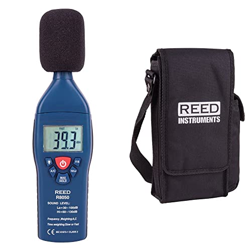 Reed Instruments R8050 Medidor de nível de som duplo
