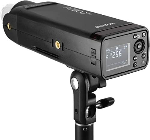 Godox ad200 pro ad200pro godoxflash para câmera nikon, ttl 2.4g hss 1/8000s, bateria de 2900 mAh com gatilho de flash xpro-n, 500 flashes de potência, 0,01-1,8s reciclagem, lâmpada nua/speedlite lite flash de cabeça flash