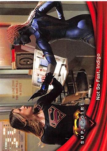 2018 Cryptozóico Supergirl Temporada 154 Não é tão rápido o cartão de negociação não esportivo do Indigo Indigo em NM ou melhor