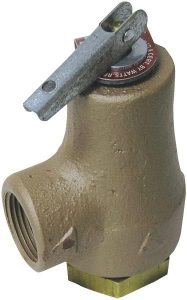 Watts Brass & Tubular Company. 374A 3/4 Válvula de alívio da caldeira. 2 pacote