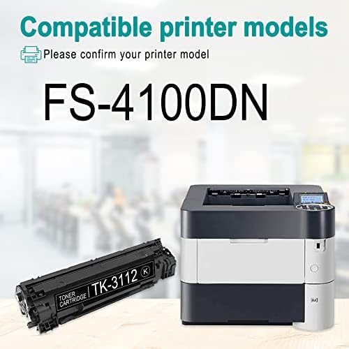 TK-3112 Substituição de cartucho de toner TK3112 compatível com Kyocera FS-4100DN Toner Cartidge, vendido por Dzzzswgs