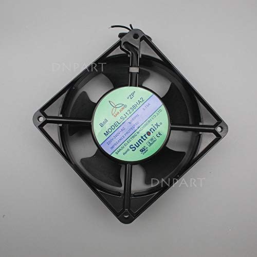 DNPART Fan compatível para Sanjun Suntronix SJ1238HA3 AC 380V Fan do ventilador de fluxo axial de fluxo de fluxo axial de 2 fios