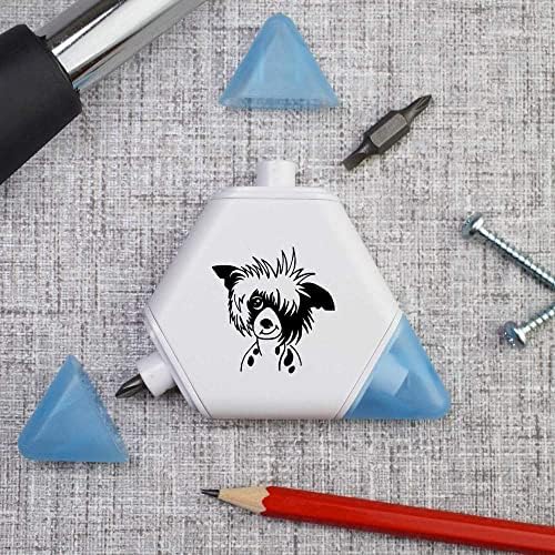 Azeeda 'Chinese Crested Dog Head' Compact DIY Multi Tool