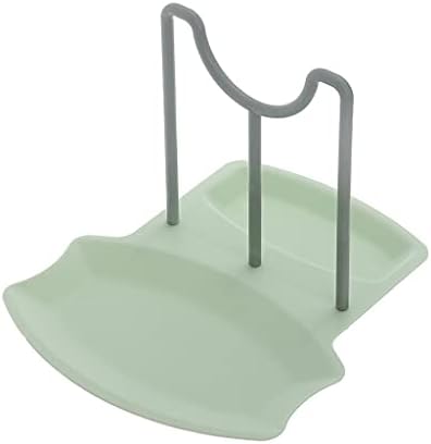 Miss Z Creative Creative Pot Cover Rack Stand Spot Spot Space Salvando a cozinha organizadora de plástico Rest Rest