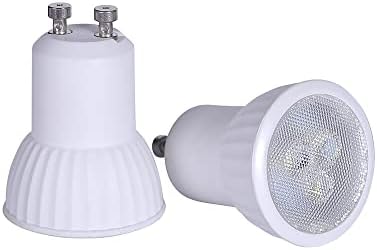 MR11 GU10 Base Mini LED Spotlight Bulbo 120V Dimmable 6000k Day Light 3W Substitua 35W Bulbo de halogênio pequeno, 35*45mm