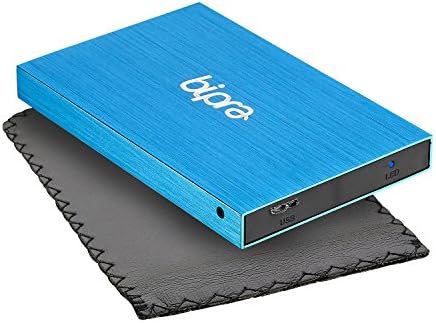 BIPRA 250GB 250 GB USB 3.0 2,5 polegadas NTFS Drive rígido externo portátil - azul