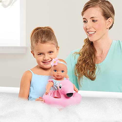 Flamingo divertido para Bathtime Bathtime, Apoio a uma parceria com a caridade: água, água cheia de água, apenas brincando