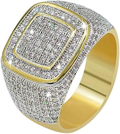 Jinao18k Gold Cluster Iced Out Lab Lab