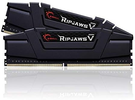 G.Skill Ripjaws v série 16GB 288 pinos SDRAM PC4-28800 DDR4 3600 CL18-22-22-42 1.35V Modelo de memória de mesa de canal