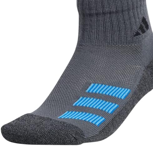 Adidas Boys Kids-Boy's/Girl's Alfacased Angle Stripe Quarter Socks