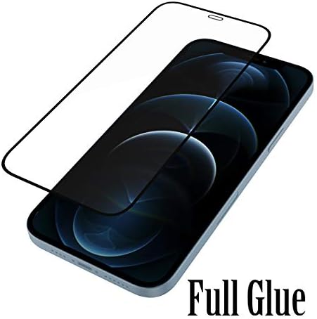 Protetor de tela de vidro Rosebono para iPhone 12 Pro Max [Cobertura de borda a borda] Ultra Clear Protection Protetor de vidro