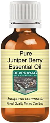 DevPrayag Pure Juniper Berry essencial a vapor destilado 15ml