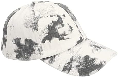 Pintura de tinta de tinta de tinta chapéu de malha feminina hatspatch de chapéu de beisebol retro de beisebol chapéu grosso